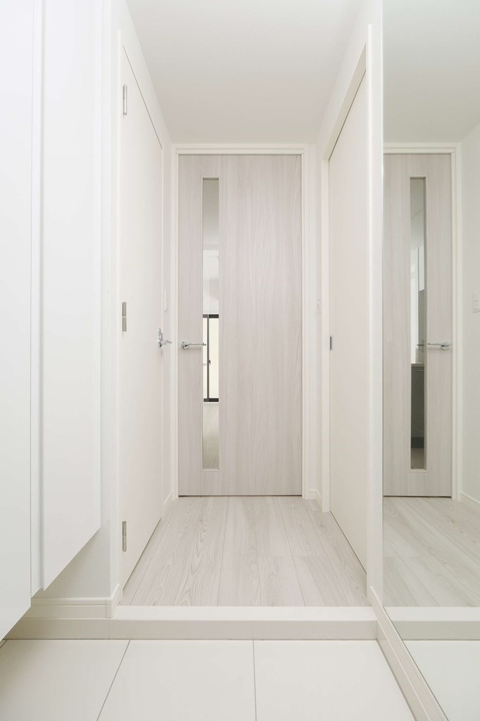 エンクレスト天神南PUREの玄関|シンプルで使いやすい玄関です