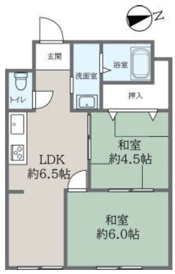 【間取り】 | ハイネス第二浦安