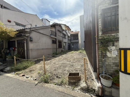 大阪市旭区高殿4丁目　土地の外観