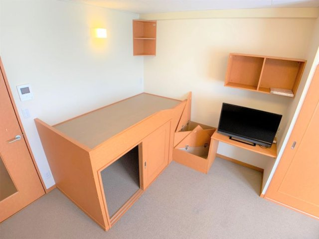 【寝室】 | レオパレスグランソワール | 1Fフローリング