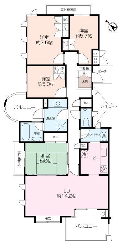 よこはま防災力向上マンション認定 サザンヒルズ竹山 6番館の画像