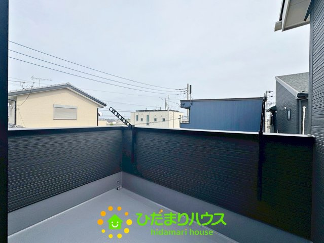 宮代町道佛1丁目　新築一戸建てのバルコニー
