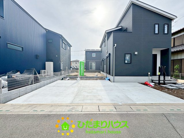 宮代町道佛1丁目　新築一戸建ての駐車場|2026/04/24　撮影