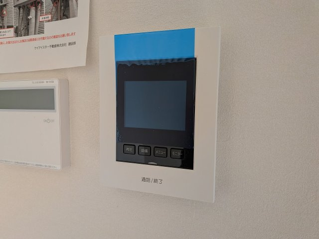 八王子市　子安町　新築一戸建て　４期のセキュリティ|～TVモニター付インターホン　訪問者の確認に便利です～