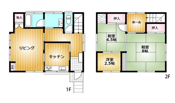 【間取り】 | 酒々井町貸家