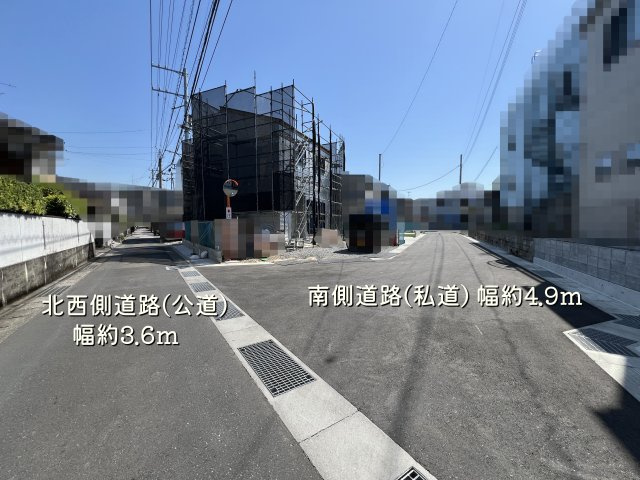 【前面道路含む現地写真】 | 高知市旭天神町