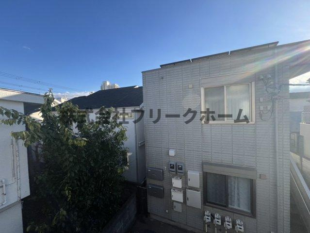小金井市本町５丁目のアパートの展望