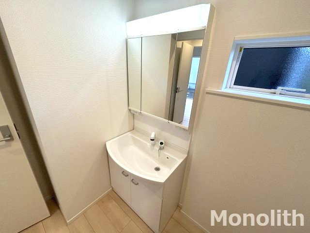 貝塚市澤戸建賃貸の独立洗面台