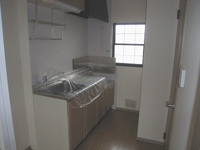 ジュネス結城　D棟のキッチン