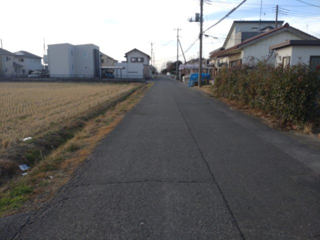 【前面道路含む現地写真】 | 太田市西新町　売土地　6号地 | 造成工事前です。