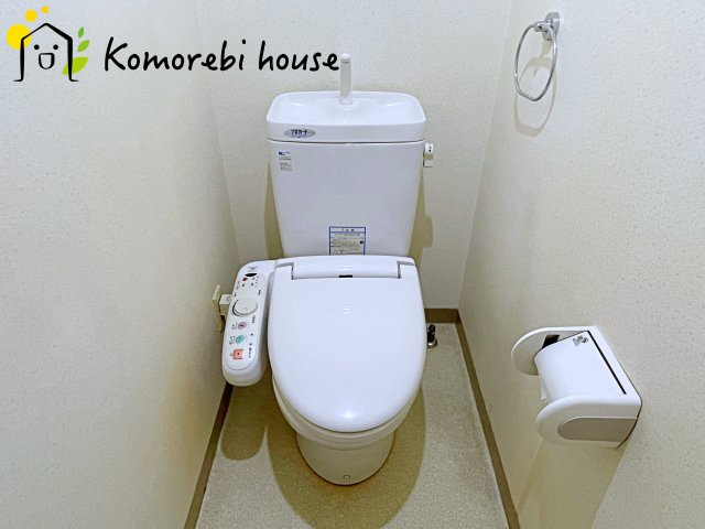 蓮田ビューパレー　A棟のトイレ|落ち着いたトイレです