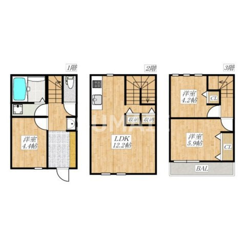 Regina大宮の間取り