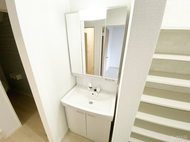 Regina大宮のキッチン|グリル付きガスコンロ！