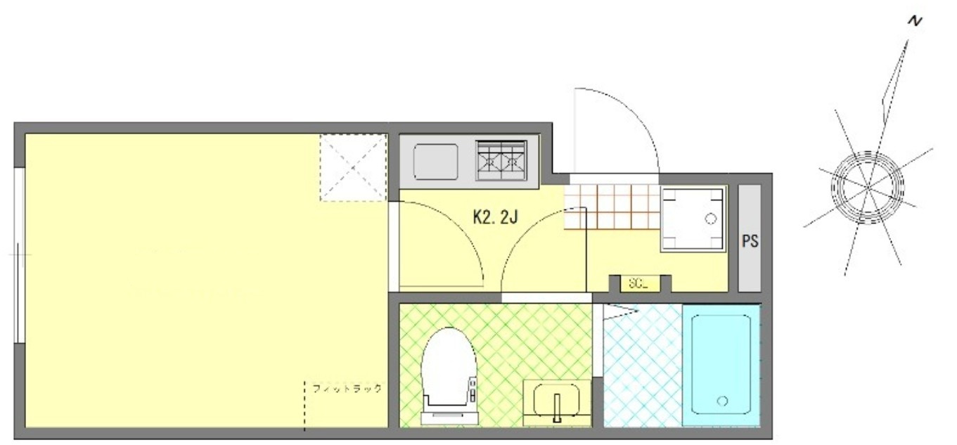 Vieta西小岩の間取り