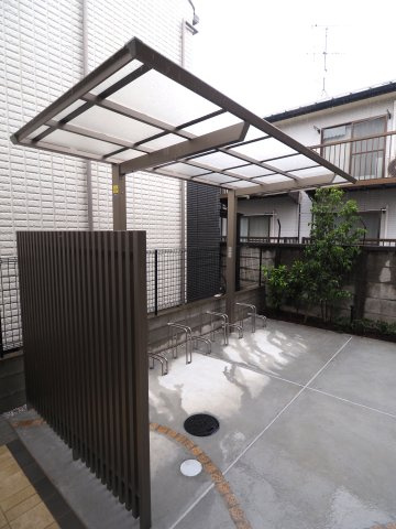 【設備】 | エアタワーKOMAE | 屋根付き駐輪場完備♪