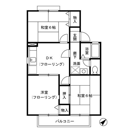 【間取り】 | エスポワール