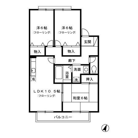 【間取り】 | ストーク弐分方