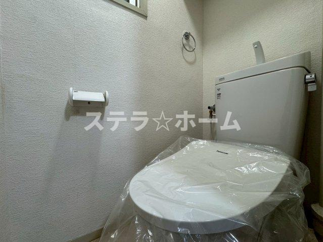 ローズコーポ千里C棟のトイレ|シンプルで使いやすいトイレです