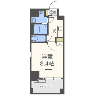 【間取り】 | セオリー難波WEST