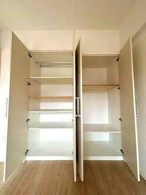 【収納】 | ルイシャトレ川口レックスフォート | 収納のためのスペースです