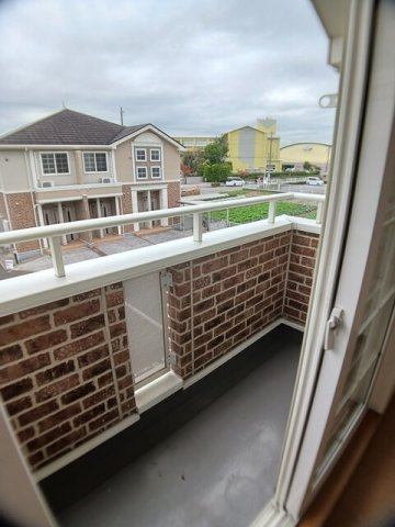 セントラル道本Ｂのバルコニー