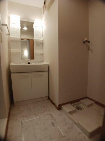 セントラル道本Ｂの洗面所