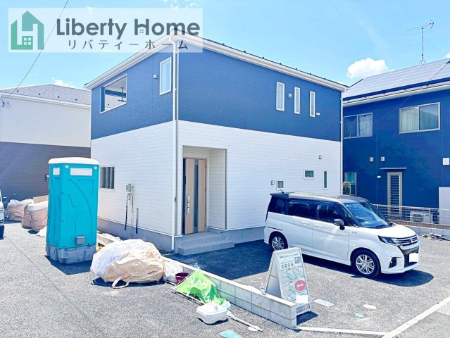 土浦市神立町第8　新築戸建　1号棟の完成予想図|ご予約をいただければ、『平日の空いた時間』『周辺物件まとめて見たい』『1件だけ見たい』ももちろん可能です♪
お気軽にお問合せください♪