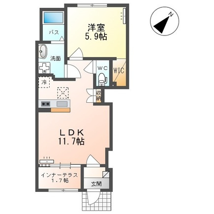 パルティーダ・Ｔの間取り|間取図
