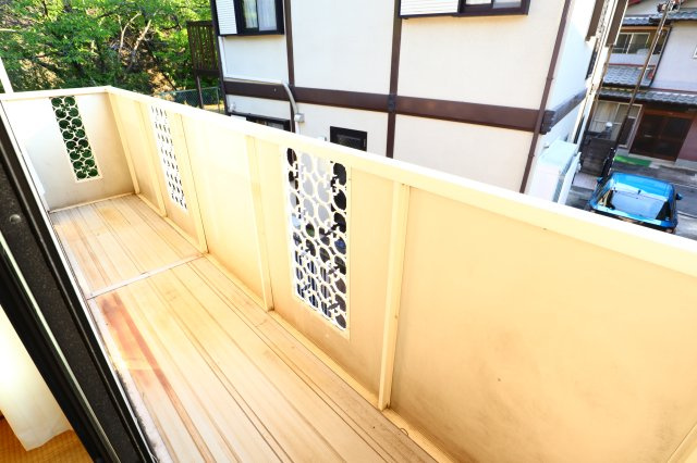 チェリーヒルズのバルコニー