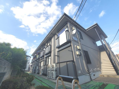 【外観】 | 栗原ハイツA | ★TVインターホン★浴室乾燥機★室内物干し★温水洗浄便座★