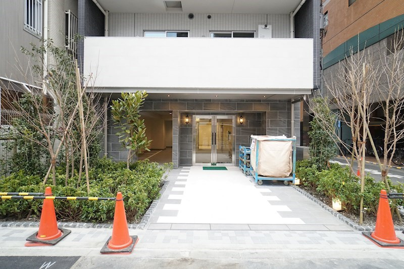 メインステージ入谷Ⅱのエントランス