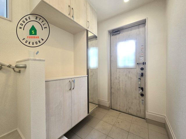 福岡市城南区七隈3丁目第1-3棟（2号棟）の防犯設備|二重ロックでしっかり防犯対策ができます。