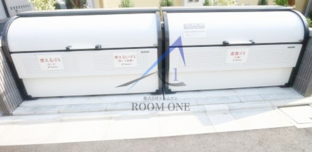 パヴァーヌⅠのその他共用部分|敷地内ごみ置き場です。