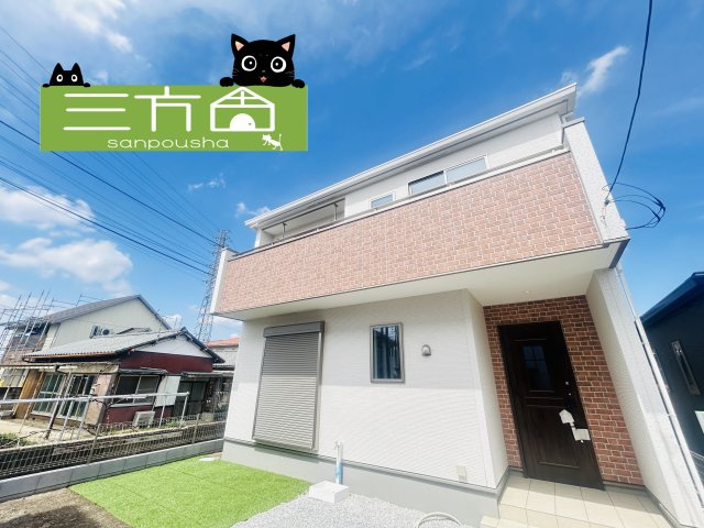 新築　高崎市倉賀野町14期　GRAFARE　2号棟の外観|現地写真　2026年4月完成しました！ご内覧等、お気軽にお問合せください♪　							
　							
