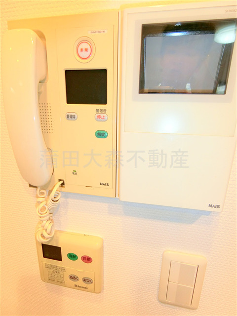 プロスペクト大森海岸の設備|TVモニター付きオートロック