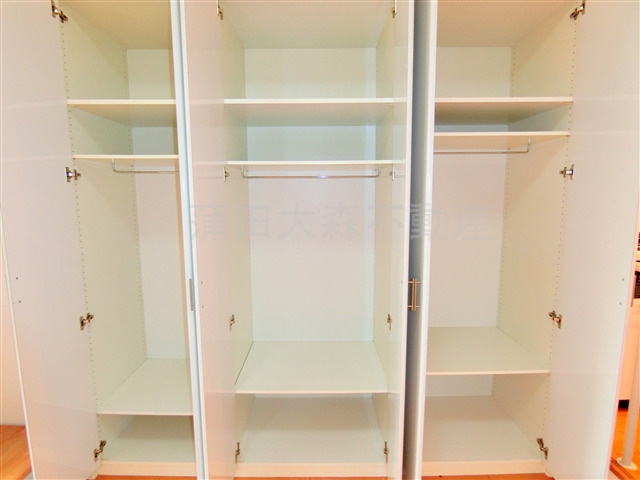 プロスペクト大森海岸の収納|大きな収納　クローゼット！