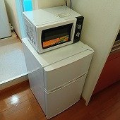 【その他】 | レオパレスハーモニー国府 | 冷蔵庫、電子レンジ