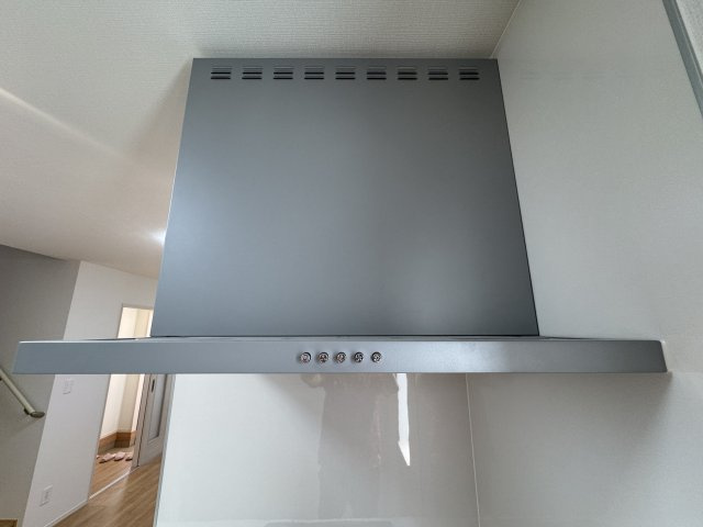 うるま市江洲（全10棟）FGHI号棟のキッチン|F号棟　使いやすい換気扇♪