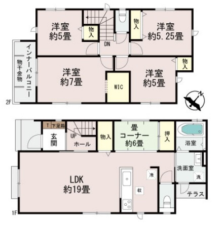 うるま市江洲（全10棟）の区画図|区画図♪