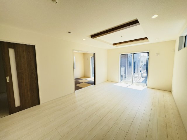 新築　前橋市北代田町　Blooming　Garden　2号棟の居間・リビング|前橋市北代田町　Blooming　Garden　