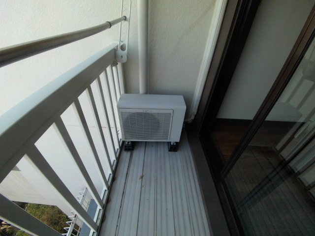 六甲ガーデンホームズのバルコニー