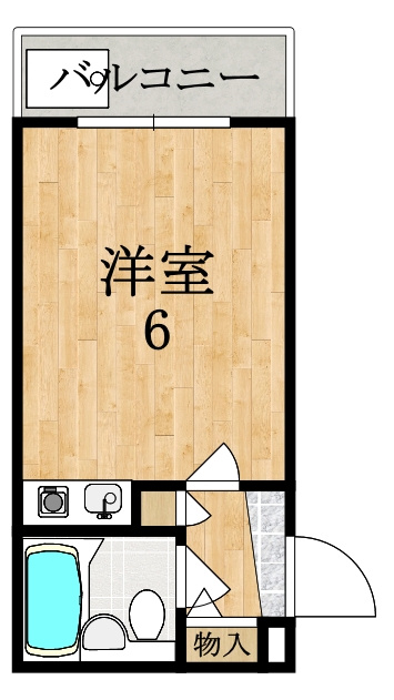 ドリーム東生駒の間取り