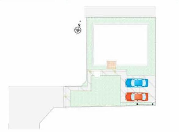古河市女沼　新築戸建　３号棟の区画図