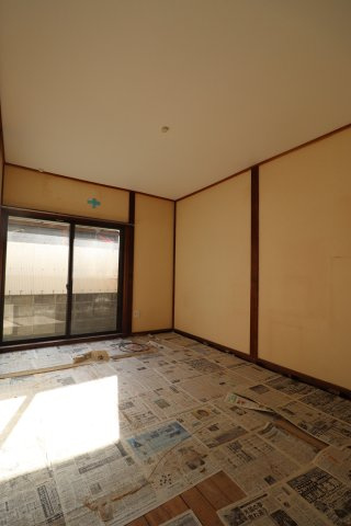 上野アパートの和室