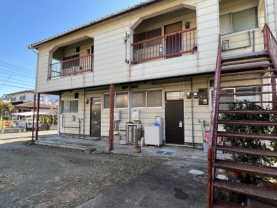 上野アパートの外観