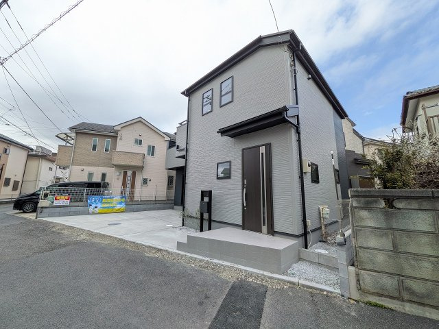 八王子市　泉町　新築一戸建て　９期の外観|～控除や減税で優遇の長期優良住宅　省エネ性能認定　並列2台駐車可能～