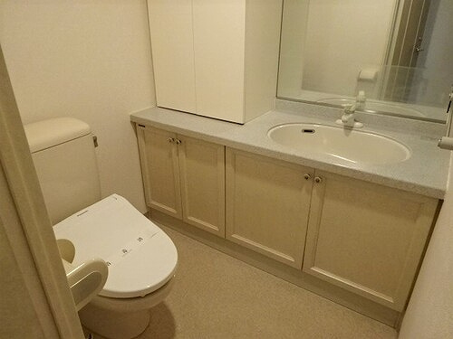 ライオンズステージ上野毛のトイレ|1階トイレ　※2023年2月撮影