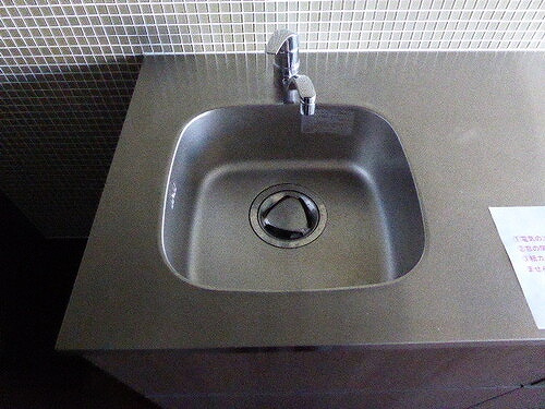 レジデンシャルステート白金のキッチン|流し台　※2019年2月撮影