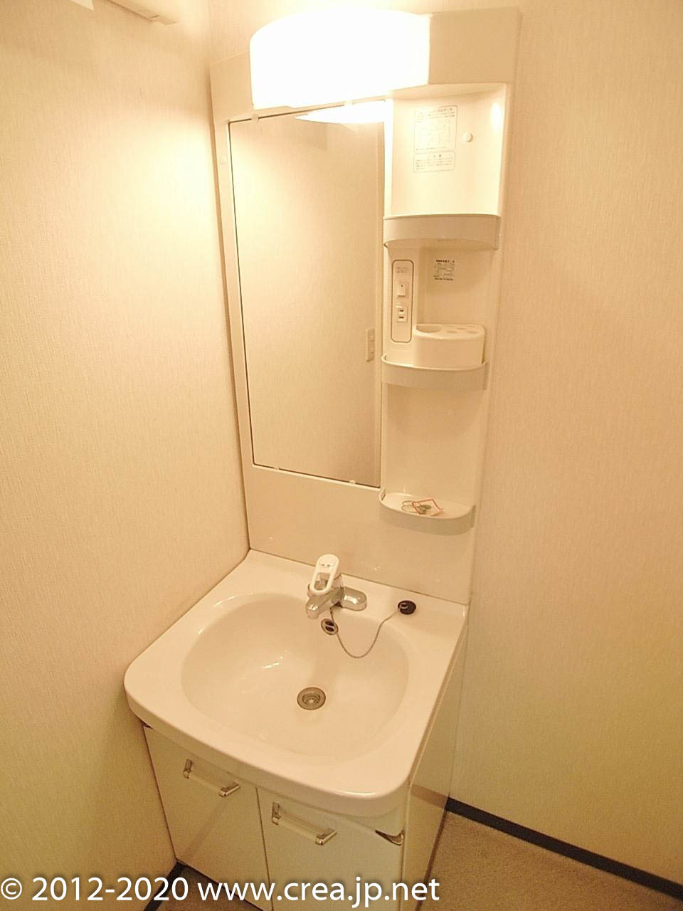 メゾンホソダBの独立洗面台