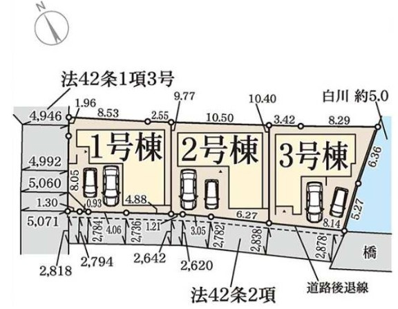 【区画図】 | S41258-1号地北白川